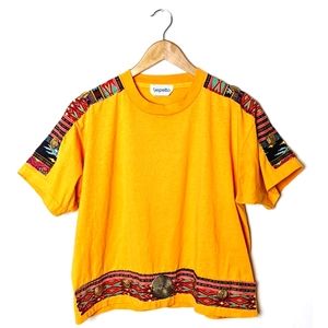 gepetto boxy crop tee - vintage 80s